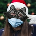 thumbnail image 3 of Cubierta de ojos Macarena para Masquerade Ball Cosplay Negro, 3 of 8
