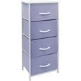 thumbnail image 1 of Commode Table de Nuit à 4 Tiroirs - Violet, 1 of 8