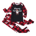 thumbnail image 1 of LSLJS Christmas Pajamas Pyjamas de Noël Assortis pour la Famille, Ensemble Assorti pour la Famille, Pyjamas de Noël pour la Famille, Ensemble Haut à Carreaux Rouges et Pantalons Longs, Ensembles de Vêtements de Nuit pour les Fêtes de Noël, 1 of 4