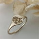 thumbnail image 1 of Anillos para mujer, regalos para mujer, tendencia de moda, anillo de nudillos geométrico de metal dorado, anillo de flor, joyería, regalo, 5 anillos, 1 of 5