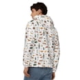 thumbnail image 4 of Honeii Outdoor Living Print Hoodies for Men, Pullover & Full Zip, Breathable Zip up Hoodie, Sweatshirt-Medium, 4 of 5
