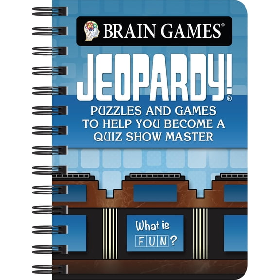 Pre-Owned Brain Games - To Go - Jeopardy!: Puzzles and Games to Help You Become a Quiz Show Master (Spiral-bound) 1645587533 9781645587538