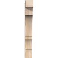 thumbnail image 2 of Ekena Millwork 3 1/2"W x 16"D x 28"H Balboa Block Smooth Bracket, Douglas Fir, 2 of 4
