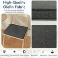 thumbnail image 6 of Costway Outdoor Chair Cushion Set of 6 Waterproof Fade-Resistant Olefin Seat Cushions Gray, 6 of 9