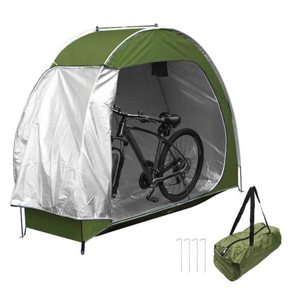 Outdoor Bike Covers Storage Tent,210D Oxford Thick Waterproof Fabric,Bike Storage Shed for 1 to 2 Bikes