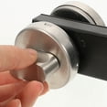 TUIBELY Keyless Bathroom Privacy Door Knob Lock for Home, Office