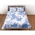 thumbnail image 3 of Pavo real blanco Juego de Funda Nórdica Colcha Floral, Ropa de cama con funda de almohada, ,, 3 of 4