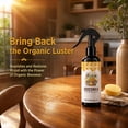 thumbnail image 2 of Beeswax Wood Polish Spray, Beeswax Furniture Spray, Removes Scratches Restores Shine for Wood Floors 120ML（3PCS  3 towel + 3 sponge）, 2 of 10