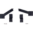 thumbnail image 3 of 1 Pcs Heavy Duty 5.5" Wrought Iron Door Latch, Solid Metal Flip Latch Lock For Wooden Barn Door/fences Add More Security And Privacy (black), 3 of 5