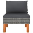 thumbnail image 4 of Conjunto de Sofás Casafoyer Medio 2 piezas en Ratán Sintético con Madera de Eucalipto, 4 of 5