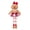 Women, variant on Dserhfy Christmas Doll Large Size Plush Gingerbread Man Boy Girl Figures with Chef Hat Bowknot Ornament Window Holiday Xmas Decoration