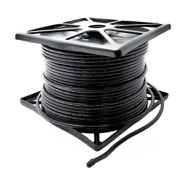 Cable coaxial Perfectflex Serie 6 500Ft RG6 Trishield 77Braid Acero revestido de cobre PPC Cable coaxial