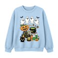 thumbnail image 4 of Womens Sweatshirts Halloween Ghost Sweatshirts Trendy Sweaters Oversized Sweater Casual Sweaters Cute Sweaters Work Sweaters Cute Halloween Outfits Womens Track Suits Comfy Clothes, 4 of 4