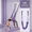 purple, variant on Ladies Aerial Yoga Stretch Band - Heavy Duty Resistance Band for Waist, Back and Leg Training, Pilates and Fitness Workouts Yoga Equipment Premium Elastic Band