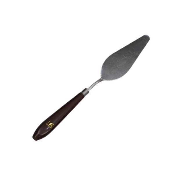Seitruly Espátula de acero inoxidable, herramienta de dibujo de arte profesional, pala de pintura al óleo para artistas, herramientas de raspador de pinturas dieciséis
