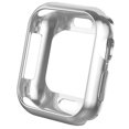 thumbnail image 1 of Miulika 40mm For Apple Watch Series 4 TPU Frame Bumper Protective Full Case Cover silver, 1 of 9