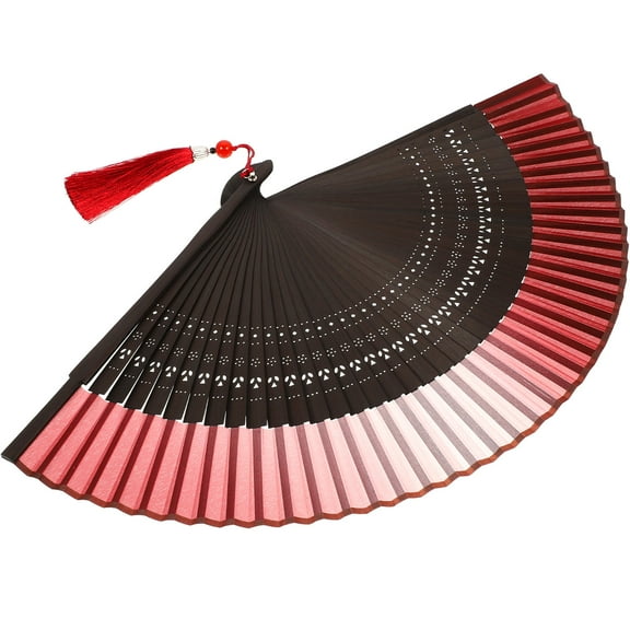 SWETRACE 1Set Chinese Style Hand Fan Foldable Cooling Function For Women Interested In Chinese Culture