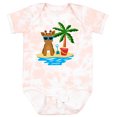 thumbnail image 3 of Inktastic Reindeer on the Beach with Palm Tree Boys or Girls Baby Bodysuit, 3 of 5