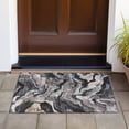 thumbnail image 3 of Dalyn Rugs Machine Washable Indoor/Outdoor Chantille ACN2162 Granite 1'8" x 2'6" Rug, 3 of 7