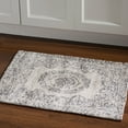 thumbnail image 4 of Linon Home Décor Antique Vintage Area Rug Collection, Ivory and Gray, 8' x 10', 4 of 4