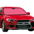 thumbnail image 2 of Kdxio Leopard Print Print Front Windshield Sun Shade,Folding Auto Sunshade for Car Truck SUV-Medium, 2 of 7