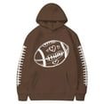 thumbnail image 3 of WILLBEST Sudaderas En Pareja Sudadera con Capucha para Hombre, con Estampado De Fútbol, Informal, Holgada, Cómoda, De Manga Larga, Suave para Otoño e Invierno, para Uso Diario Mediana​​, 3 of 3