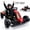 10AH-R, variant on VIBESPARK 24V Electric Go Kart, Drift Go Kart for Kids with Adjustable Seat, Two Drive Modes, Ultra-Long Battery Life, Bluetooth, LED lights, Ride on Car for Kids 6-12, Red