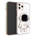 thumbnail image 3 of 3D Plating Astronaut Hidden Stand Case Cover Cute Astronaut Stand Phone Case para IPhone 12Pro TPU Cover, 3 of 3