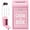 Pink, variant on Metal Cash Box for Farm Stand Wall Mounted Cash Money Box with Lock & Slot 10.24" x 5.7" x 2.95"
