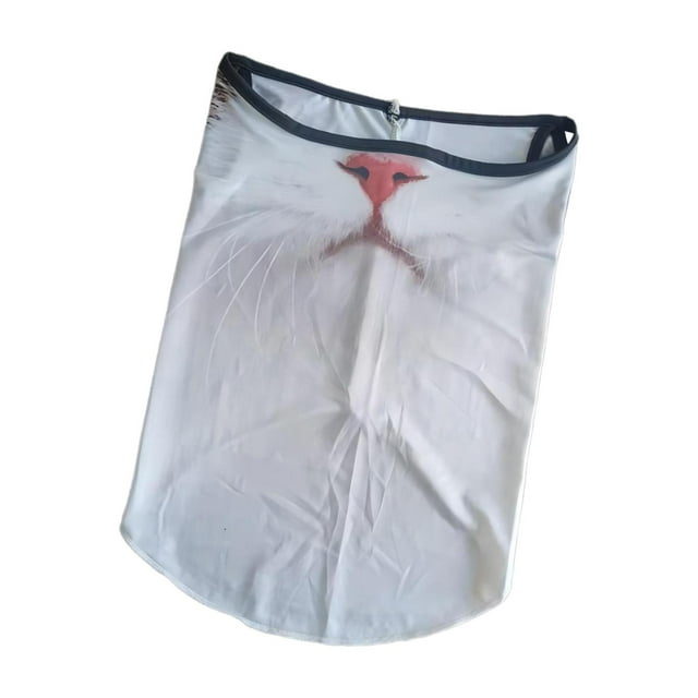 Bufanda para el cuello shamjiam Estilo B con trabillas para las orejas y protección solar