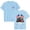 Sky Blue, variant on idosla Womens 250 Anniversary USA Shirt 4th of July Independence Day Anniversary Tops Short Sleeve Shirt USA Olympic Apparel (White, XL)