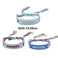 thumbnail image 2 of pulseras ajustables para mujeres y niñas, pulseras tejidas de la amistad, pulsera tejida con borlas, 2 of 5