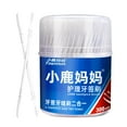 thumbnail image 1 of Graflsoa 300-Count Dual-Ended Fishbone Dental Floss Picks with Portable Case, Food-Grade Polymer, Durable & Non-Slip Handle, Deep Cleaning for Teeth & Gums, 1 of 6