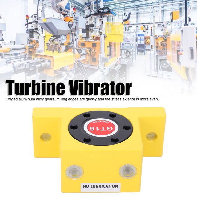 Vibrador Neumático, Vibrador De Turbina Neumática 130~11150N Duradero Para Suministros Industriales Para Plataforma Vibratoria
