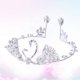 thumbnail image 2 of EeaseMX Adorno para tarta de cisne, corona para tarta de boda, diadema, suministros para fiesta (plateado), 2 of 7