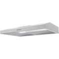 thumbnail image 3 of Streamline 30 in. Raffaele Convertible Undermount Range Hood in Brushed Stainless Steel with Mesh Filters, Push Button Control, LED Light, 3 of 9