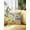 Yellow Brown, variant on Outdoor Pillows Waterproof, Summer Sunflower Throw Pillows with Inserts Included, Vintage Floral Botanical Bee Country Indoor Outdoor Decorative Lumbar Pillow for Bed/Couch/Patio 16"x16", 1Pcs