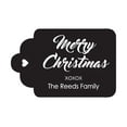 thumbnail image 1 of 100 PCS Custom Made Hang Paper Tags Personalized Celebrating Merry Christmas Gift Tags, 1 of 1