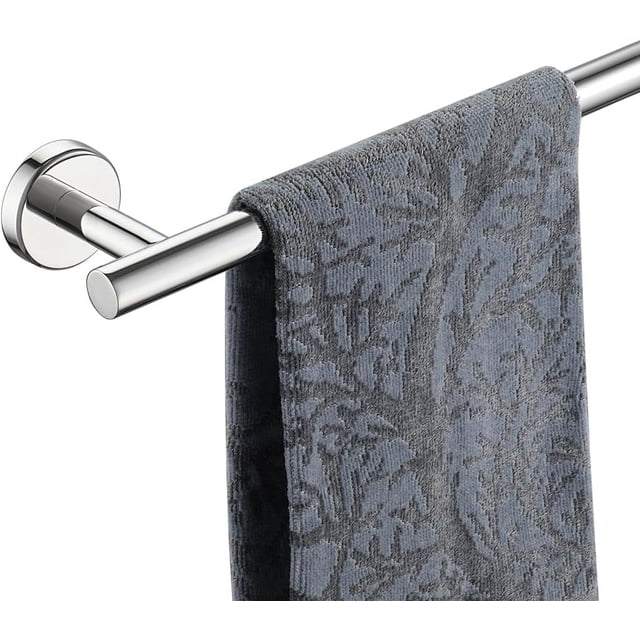 Double Towel Bar Matte Stainless Steel Bath Towel Rack for Bathroom Towel Holder Wall Mount Total Length TBLPB