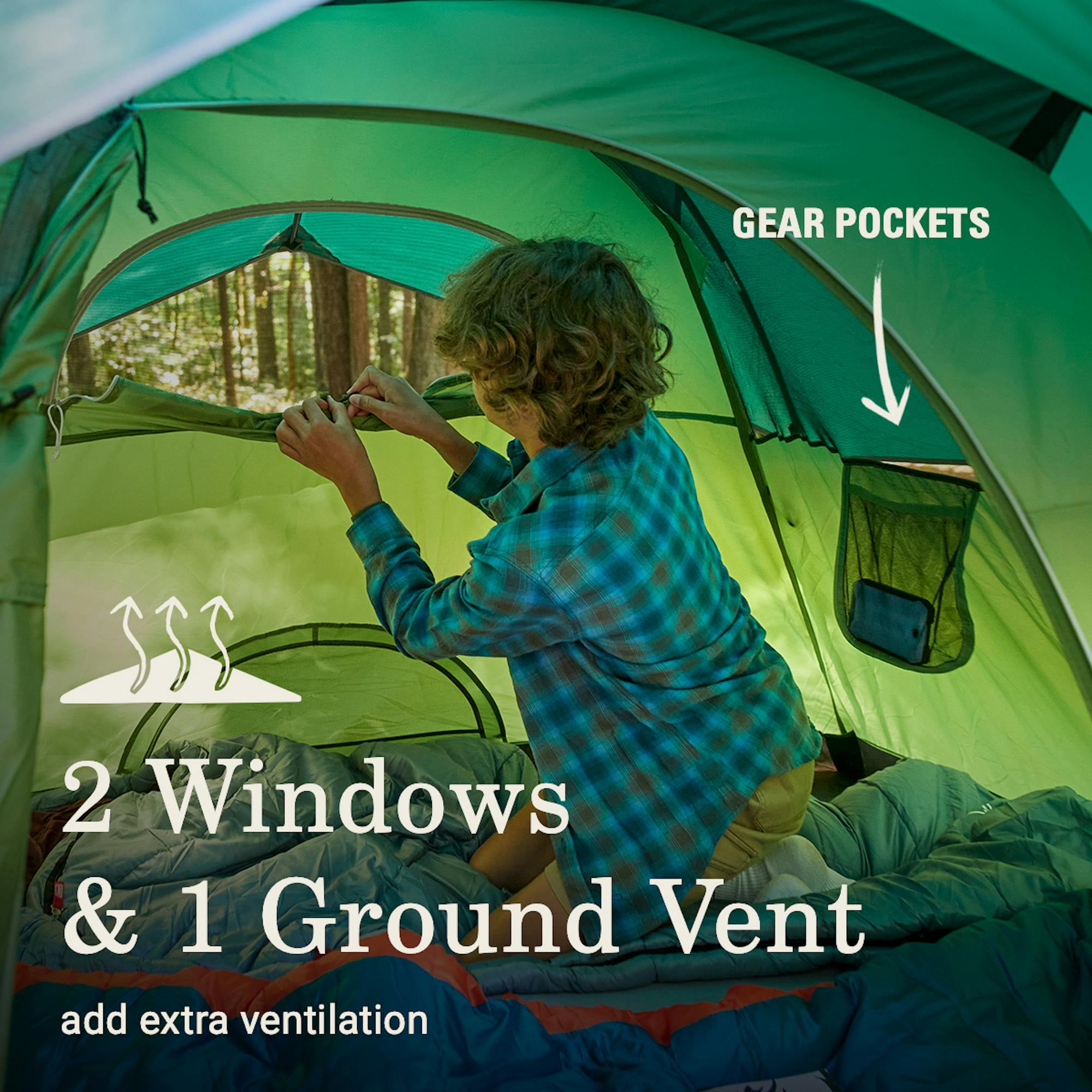 Coleman Sundome® 2-Person Camping Tent
