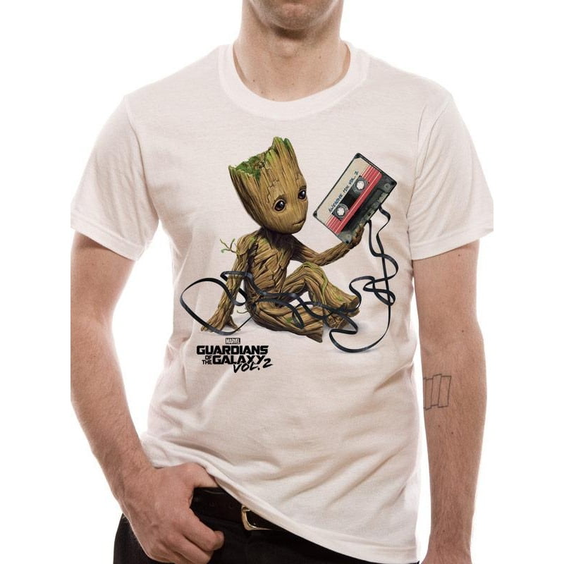 Black 7-8 Years Black Blk Marvel Girls Guardians of The Galaxy Vol 2 Groot Todays Mood T-Shirt Size:7-8Y 