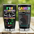 thumbnail image 2 of Gamer Mug Tumbler Gifts for Boys - Gaming Gamepad Presents for Kids Men Teens Son Birthday Halloween Christmas Game Controller Cup for Husband Father Dad Coffee Tumbler 20oz Stainless Steel, 2 of 6