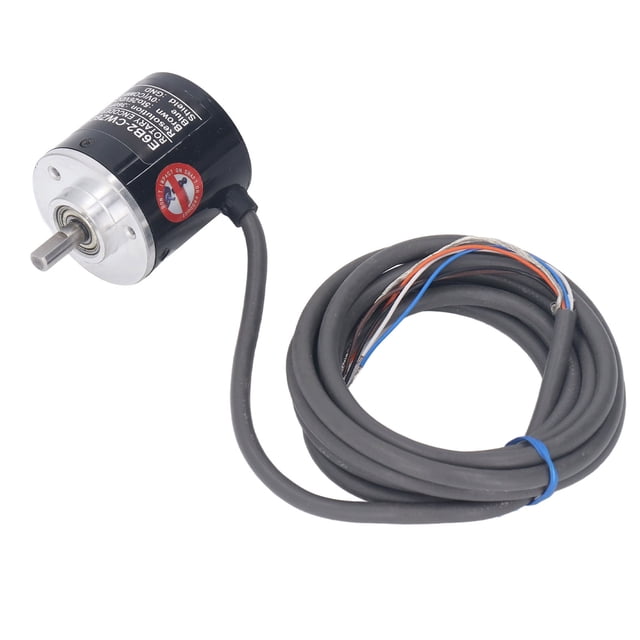 Encoder, 2 Phase Encoder Wide Voltage Power Supply 5-24VDC Versatile Reliable for Industrial Use