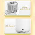 thumbnail image 4 of Injueey Exprimidor eléctrico portátil de plástico de grado alimenticio, exprimidor de jugo recargable por USB para el hogar, exprimidor de jugo de Electrodomésticos Injueey HA016149-00, 4 of 6