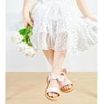 thumbnail image 3 of Girls Sandal Open toe Strap Toddler Summer Shool Flats, 3 of 6