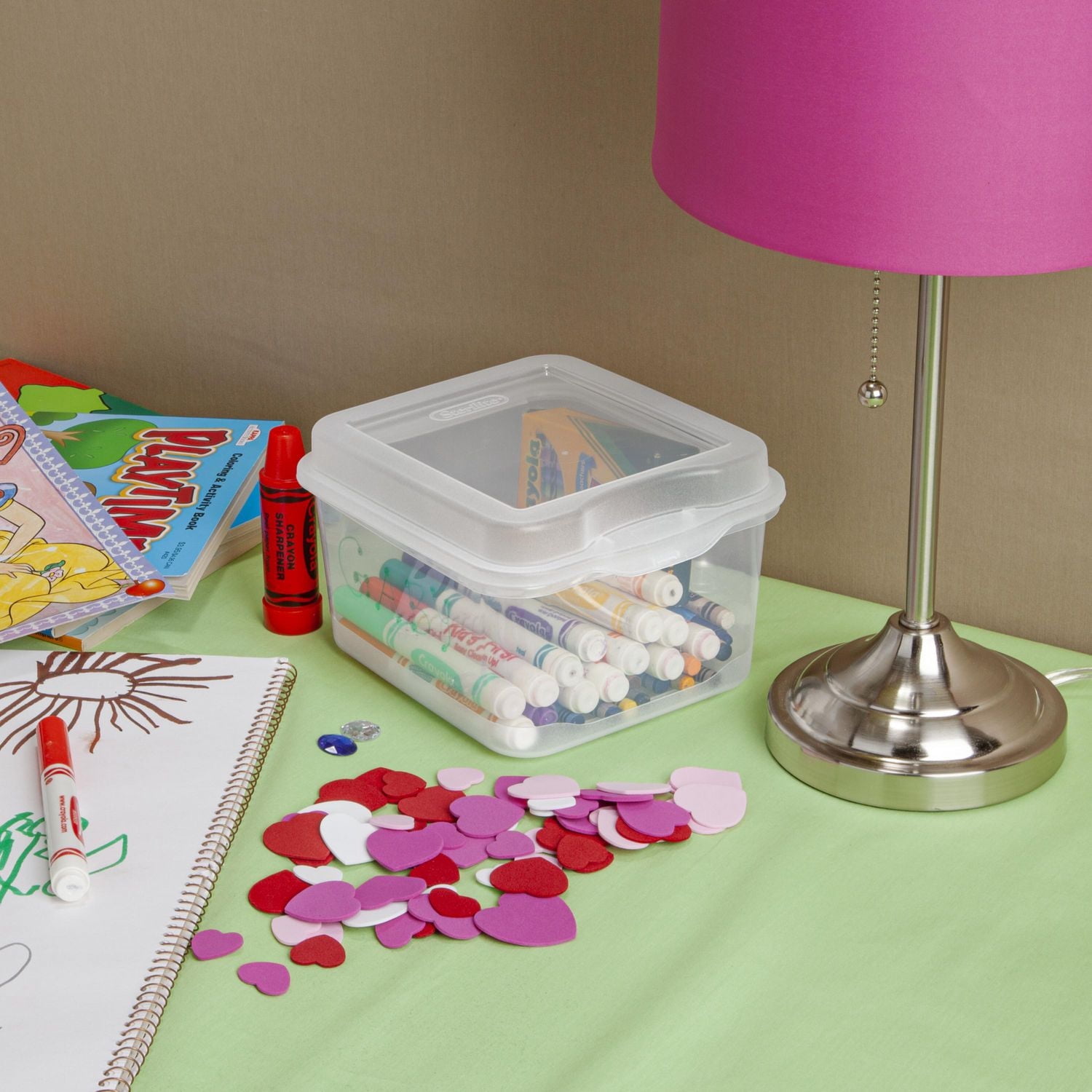 Sterilite FlipTop, Multi-purpose and practical solution