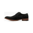 thumbnail image 4 of Stacy Adams Preston Plain Toe Lace Up Men's Shoes Black 25650-001, 4 of 8
