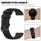 thumbnail image 4 of 22mm Unisex Silicone Wrist Band Wear-resistant Adjustable Replacement Smartwatch Bracelet Strap for Polar Vantage M, 4 of 9