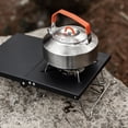 thumbnail image 2 of Table de Réchaud Extérieur Ultraléger en Acier Pliable Table de Camping Pliable pour Pêche en Plein Air, Randonnée Argent, 1 x Table de Camping Pliable, Argent, 2 of 8