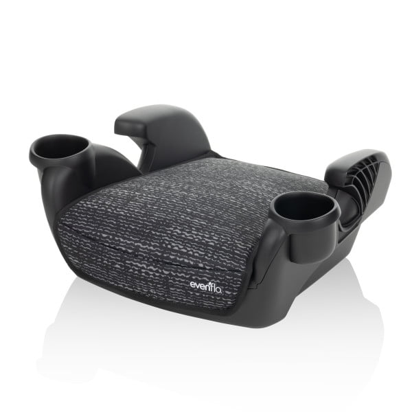 GoTime No Back Booster Car Seat (Static Black)
